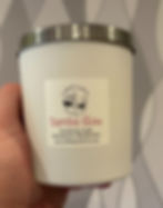 samba glow scented soy candle by crafted comforts