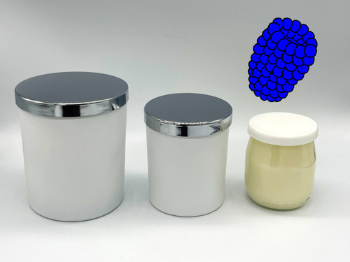 Blue Raspberry Scented Soy Candle | Crafted Comforts