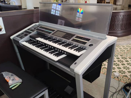 Appeal for the New Church Organ Fund 新电子风琴筹募