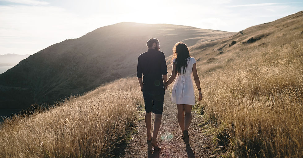 Masculine and feminine energies in balance