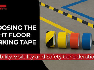 Choosing the Right Floor Marking Tape: Durability, Visibility, and Safety Considerations