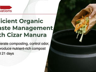 Accelerate composting, control odor and produce nutrient-rich compost in just 21 days