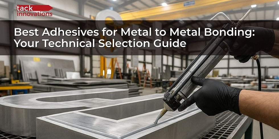 Best Adhesives for Metal to Metal Bonding: Your Technical Selection Guide