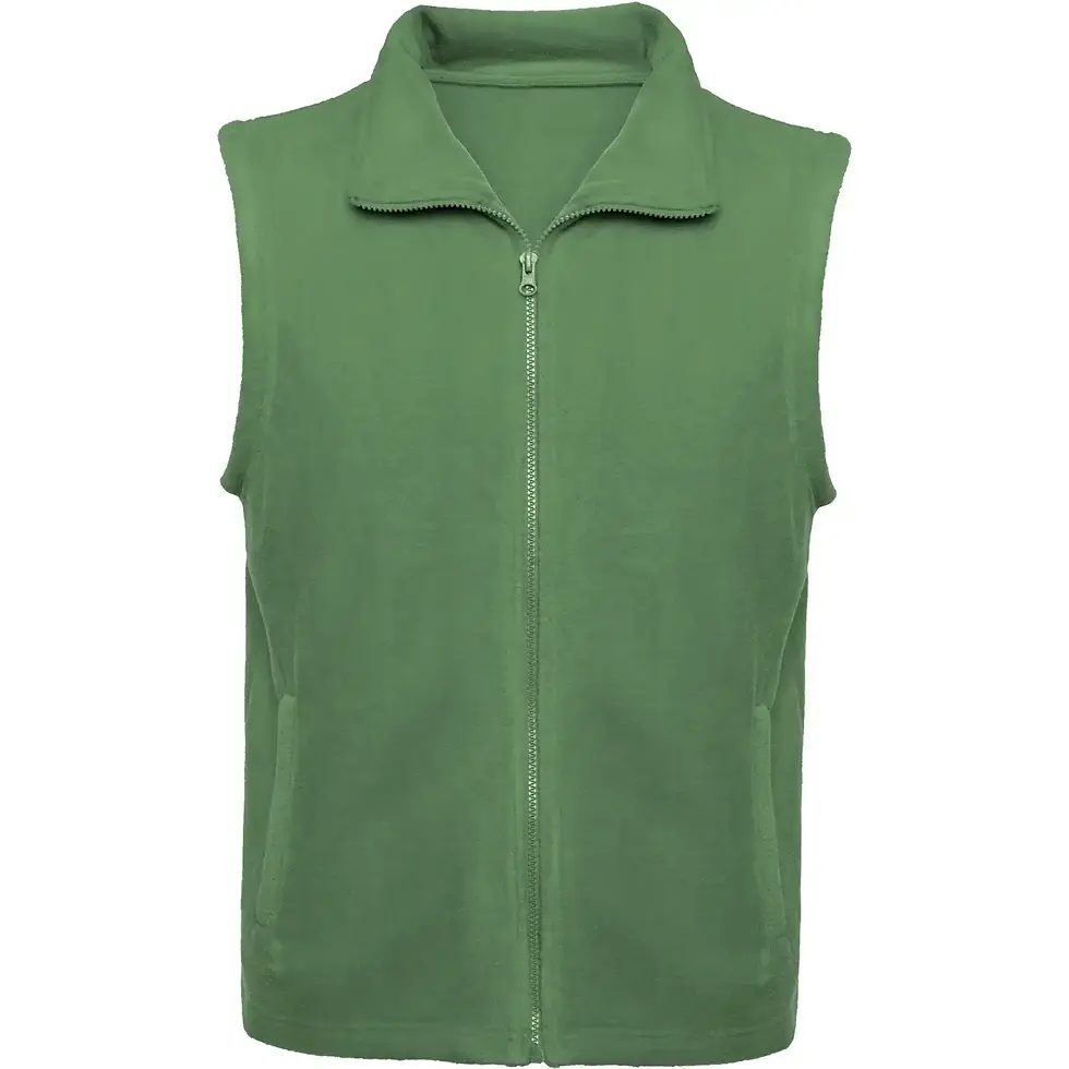 Miniaturbild: Herren Fleece-Weste BELLAGIO mit Stehkragen zum Personalisieren