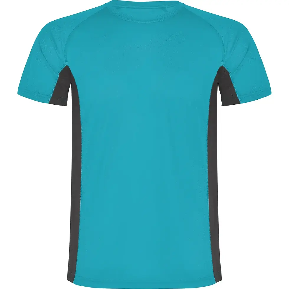 Miniaturbild: Funktions-Sport T-Shirt Kurzarm für Herren zweifarbig mit Textilveredelung