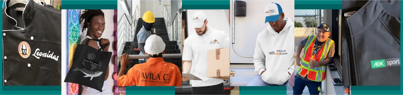 Firmenkleidung Werbekleidung Workwear besticken oder bedrucken in Berlin Byselini Textilve