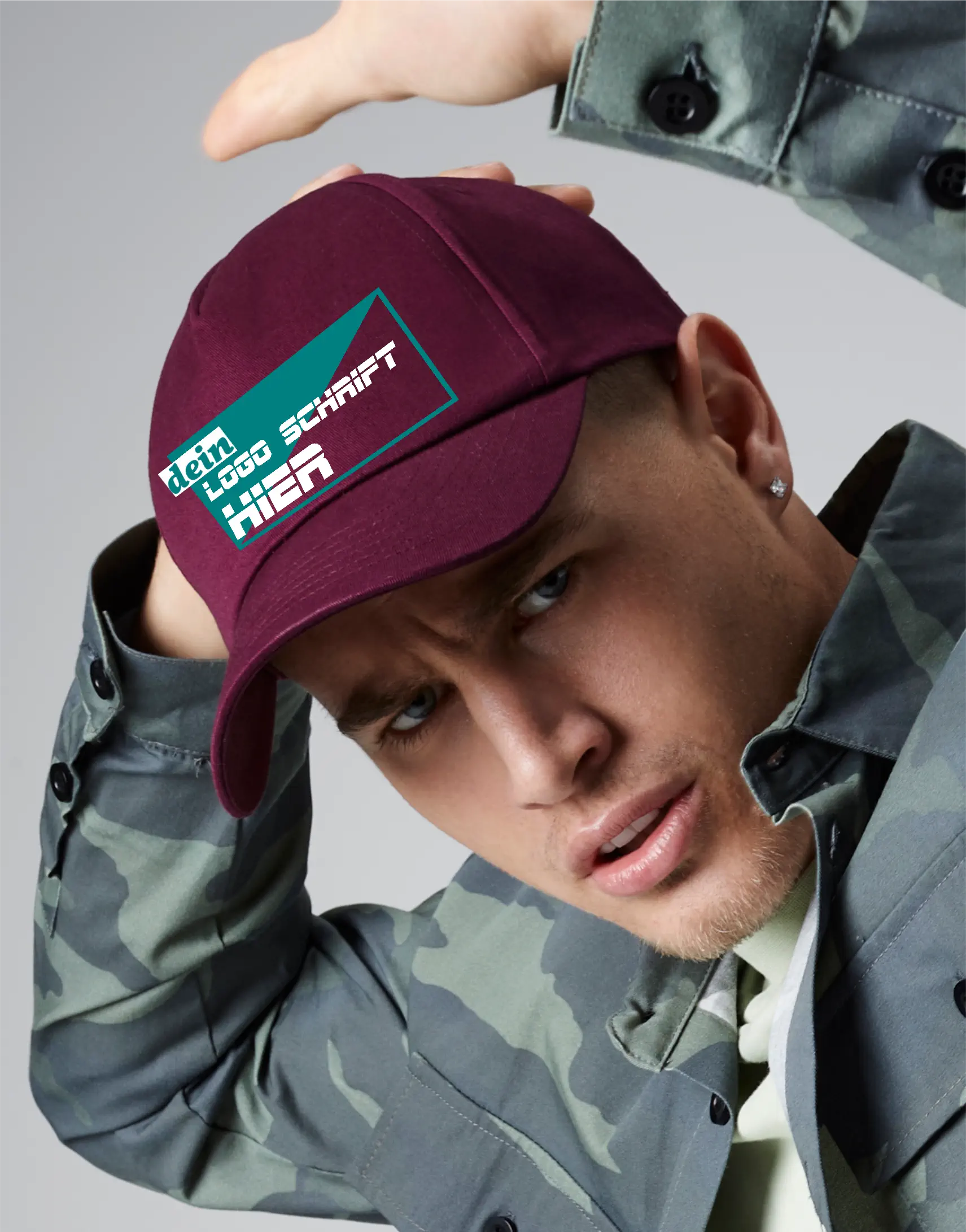 Caps individuell mit deinem Firmennamen, Logo oder Slogan.webp