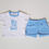 Miniatura: Conjunto Short y remera Talle 0, 1 y 3m