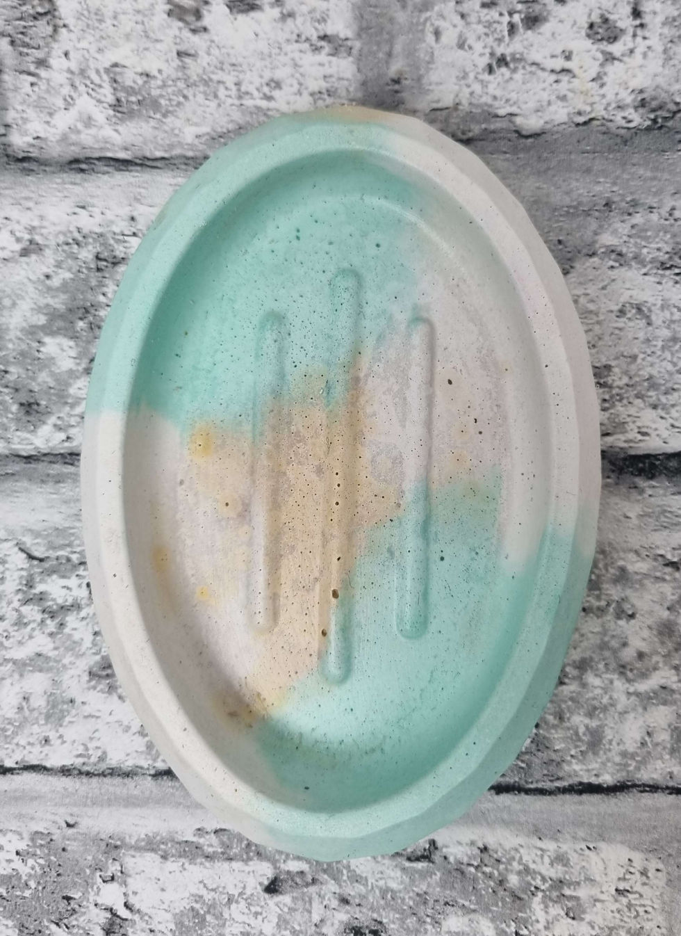 Thumbnail: Mint & Neutral Oval Soap Dish