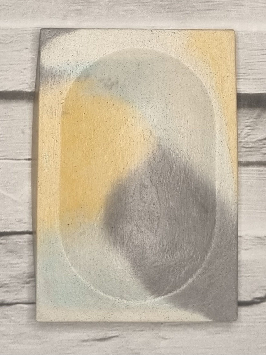 Thumbnail: Charcoal, Mustard & Soft Mint Soap Dish