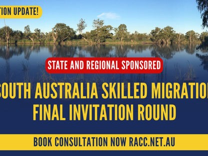 South Australia Invitation Round – May 2026 (190 & 491 Visa)