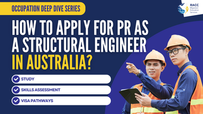 Learn how to become a Structural Engineer in Australia, including qualifications, skills assessments, and visa pathways for skilled migration.