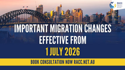 Australia Migration Changes From 1 July 2026