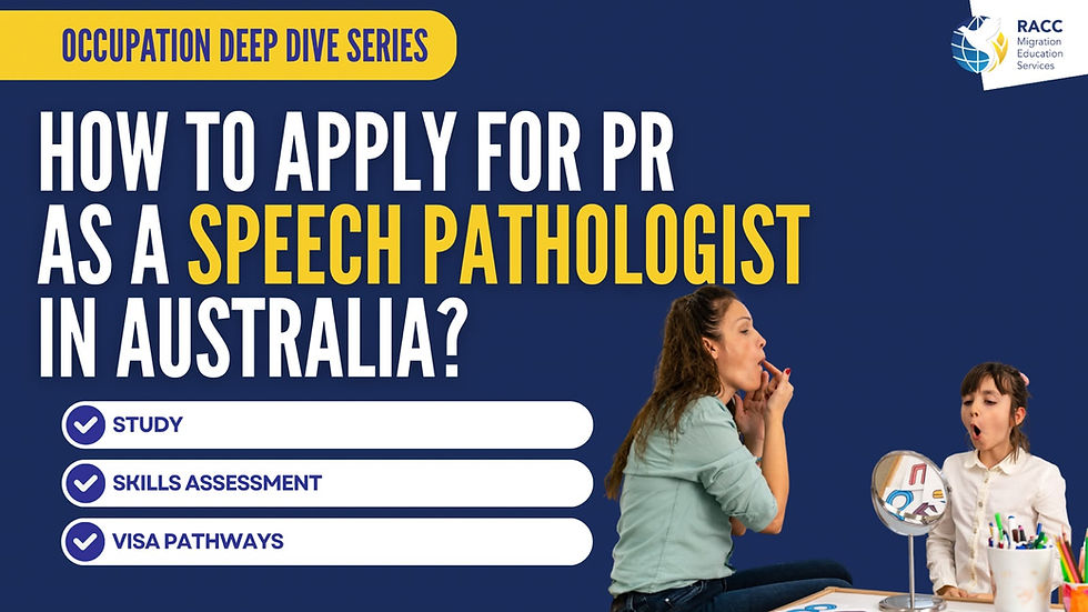How to Get PR as a Speech Pathologist in Australia 2026