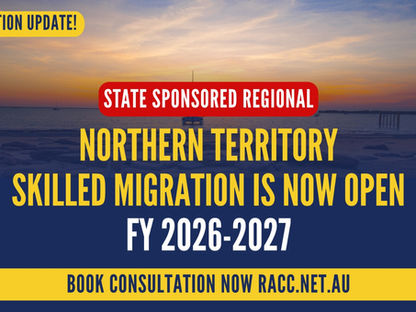 Northern Territory Skilled Migration 2026-27: NT Nomination Applications Open from 21 August 2026