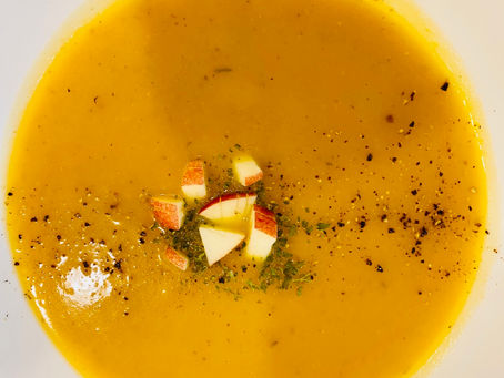 Butternut Squash Apple soup