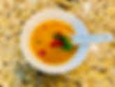 Pumpkin Habanero Basil Soup 