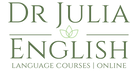 Logo Dr Julia English – kursy języka angielskiego online
