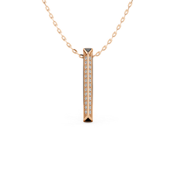 Rose Gold Desire Diamonds Pendant