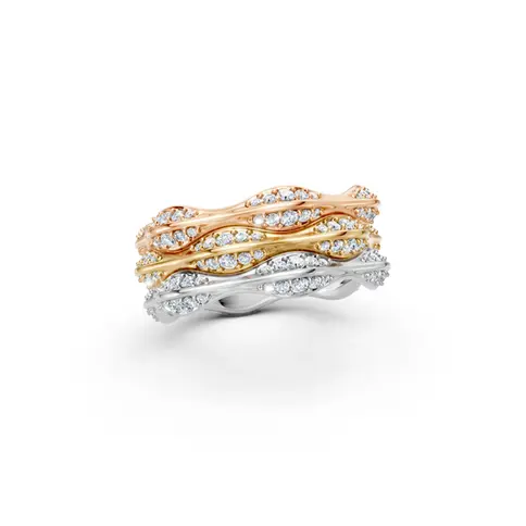 Lily Diamond Stackable Band