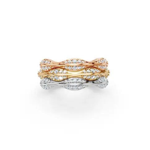 Lily Diamond Stackable Band