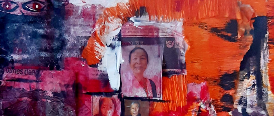 Vedika's Newspaper collage