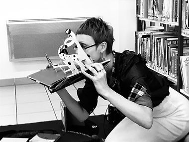 lecture spectacle à la Bibliothèque de Florac