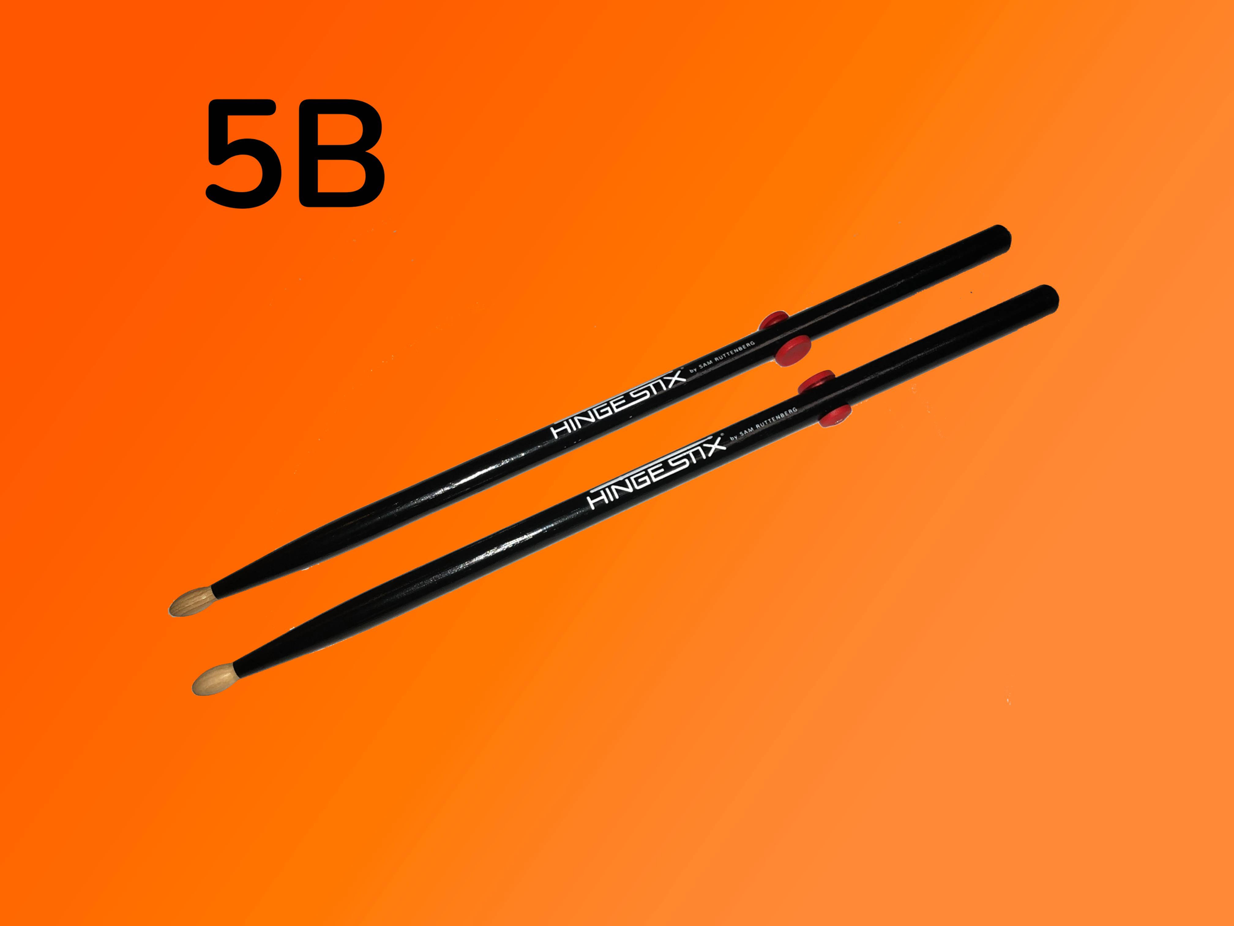 5B HINGESTIX Practice Drumsticks