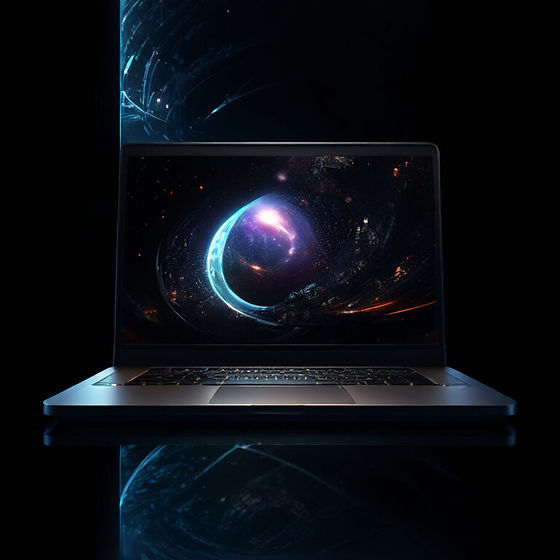 abstract-space-like-motion-graphics-on-the-display-screen-and-behind-the-laptop-sf-intrica