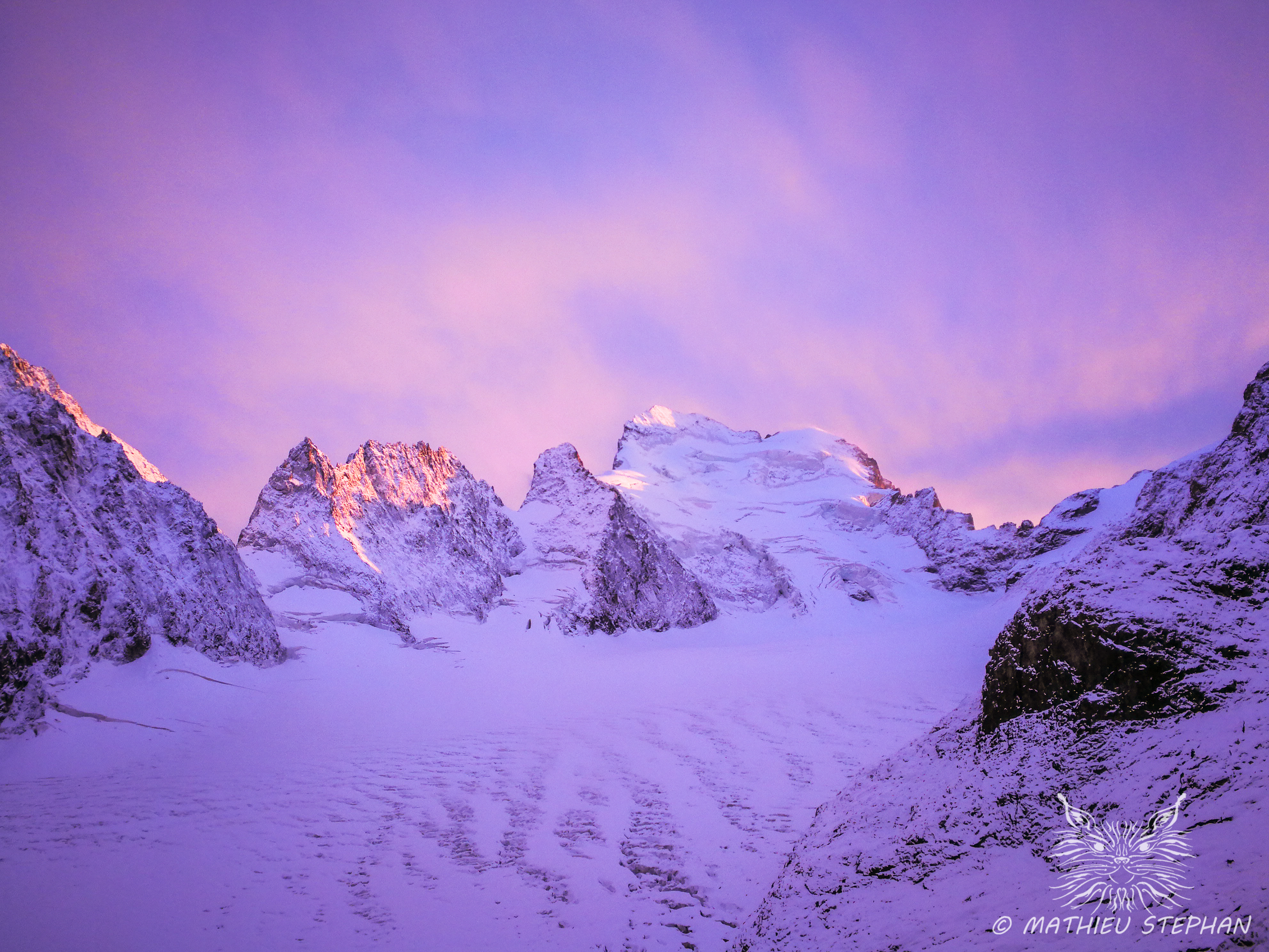 Superbe lumières après la tempête