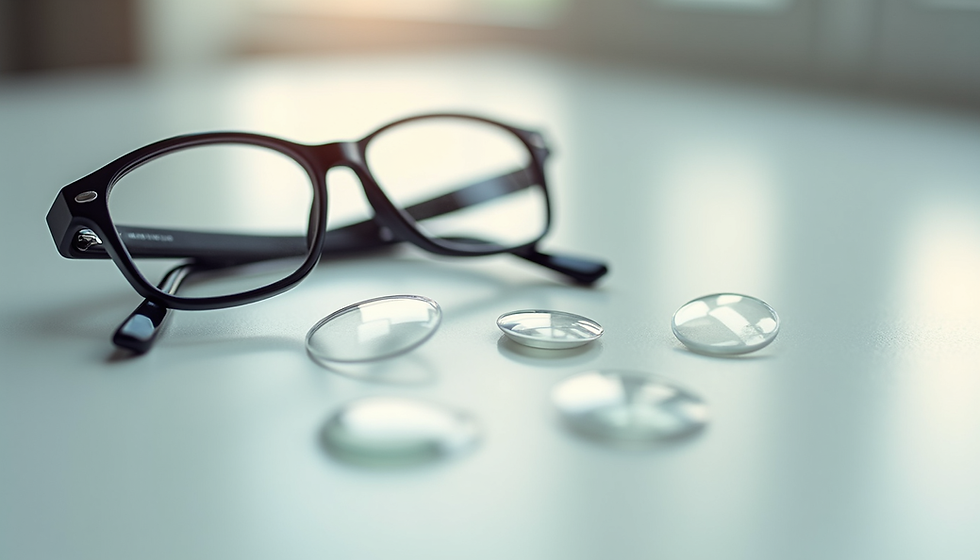 Glasses and contact lenses