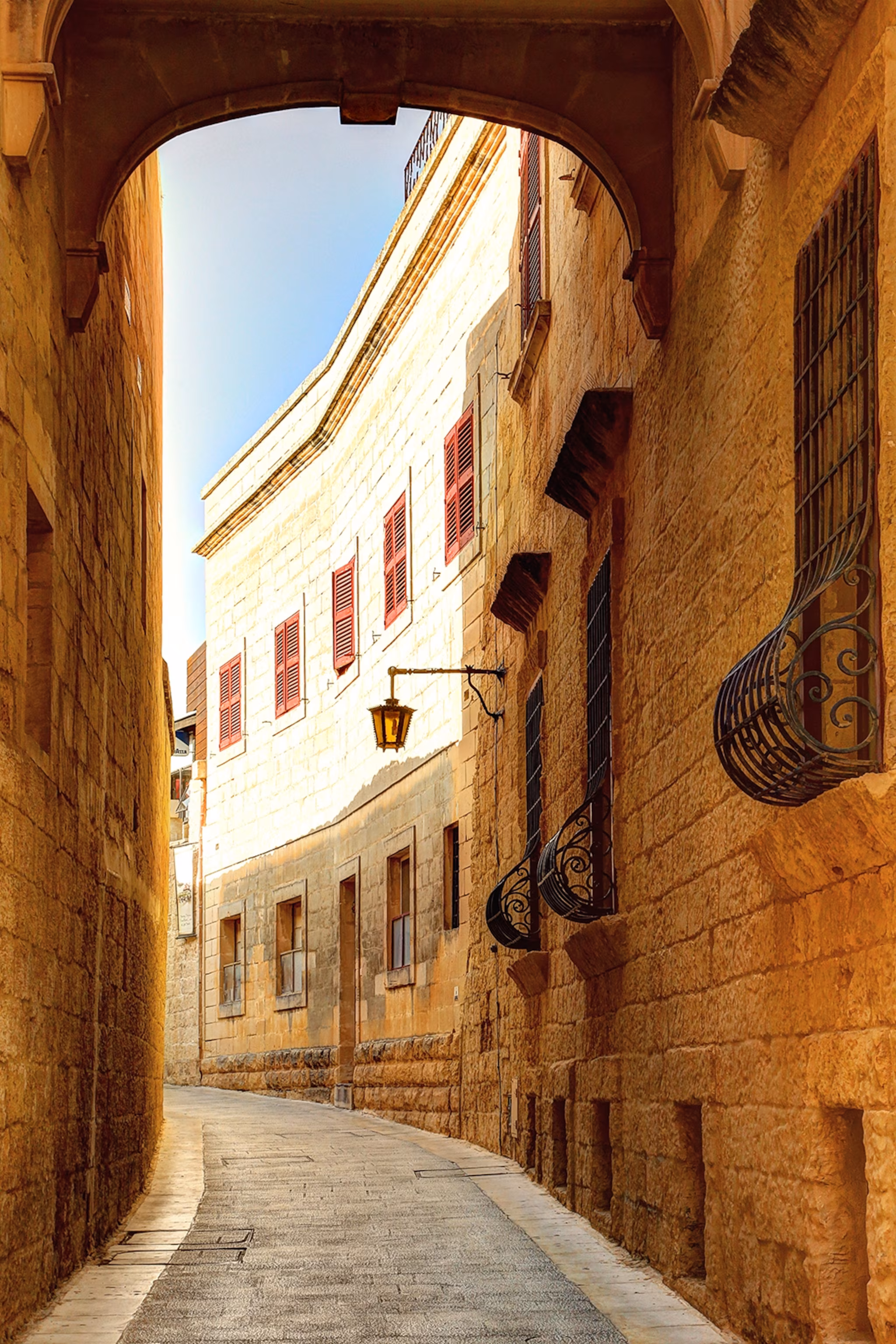 Old Streets of Mdina in Malta