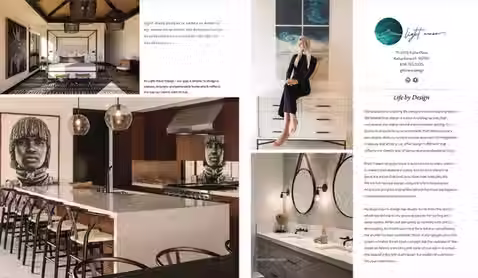 Light Wave Designs was featured in Build Magazine.