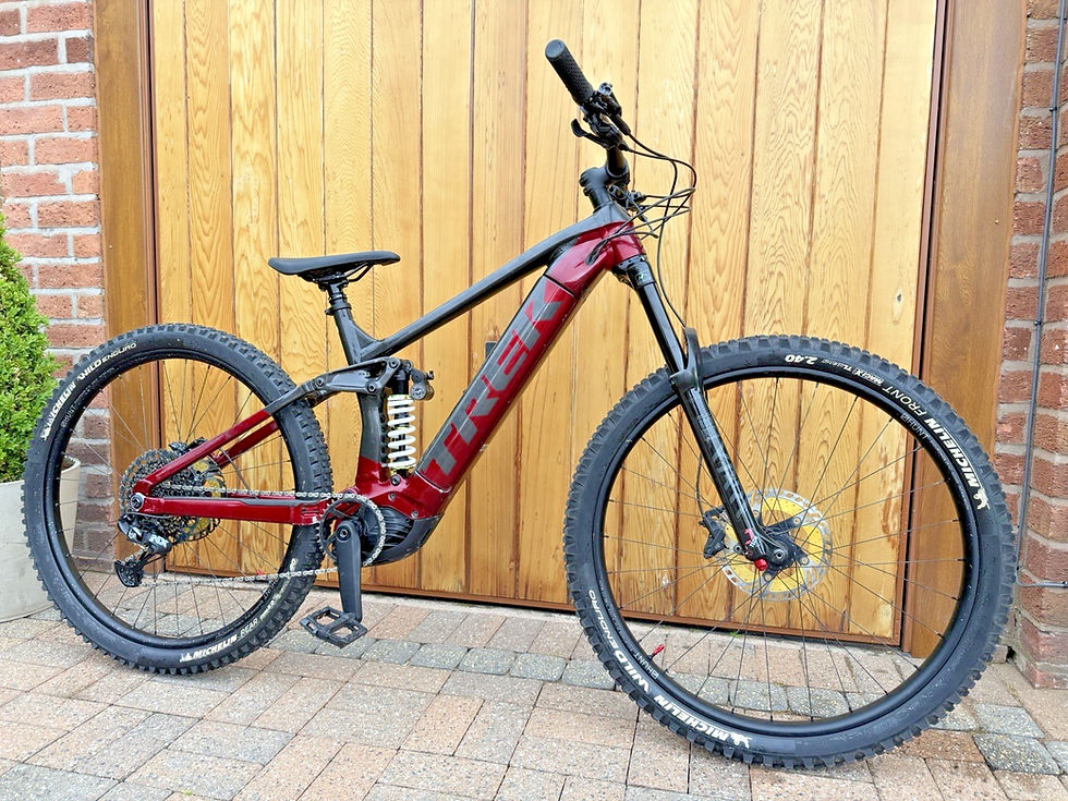 Thumbnail: TREK 2022 RAIL 7 FULL SUSPENSION ELECTRIC MOUNTAIN EBIKE **LARGE FRAME**