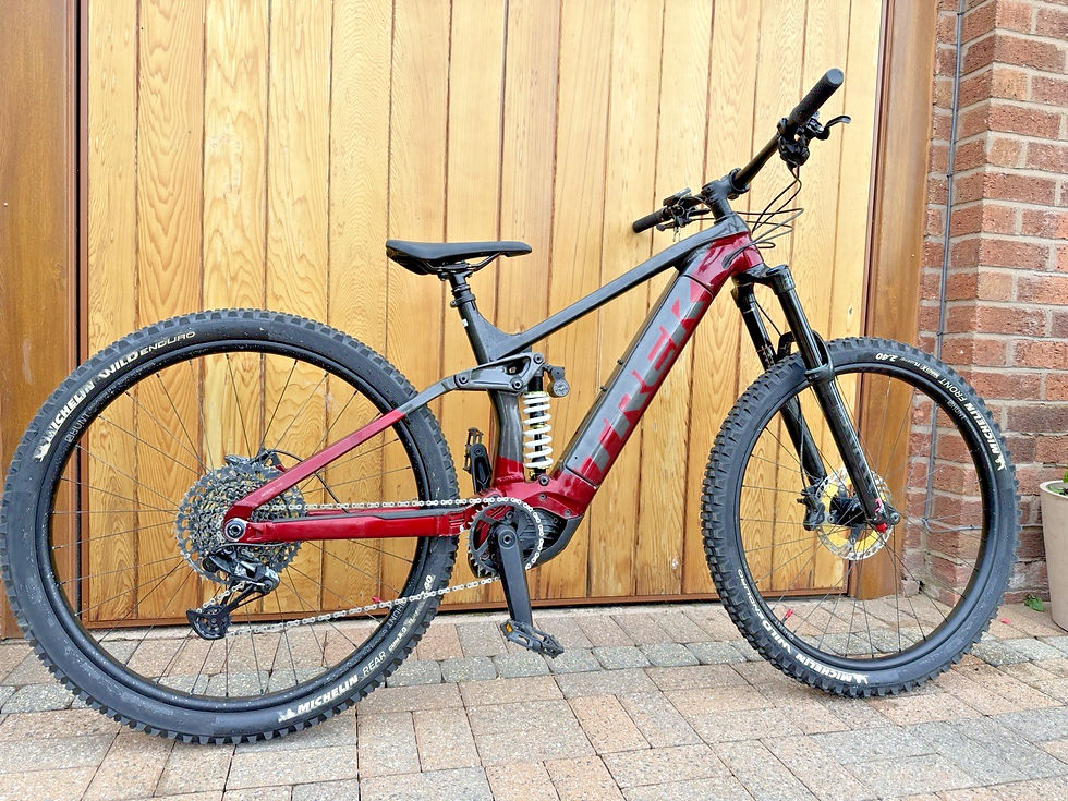 Thumbnail: TREK 2022 RAIL 7 FULL SUSPENSION ELECTRIC MOUNTAIN EBIKE **LARGE FRAME**