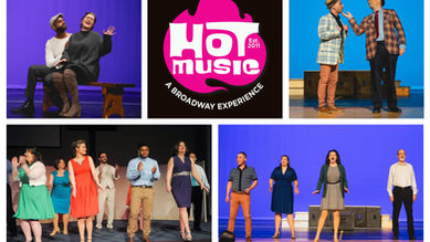 Hot Music Company singers and logo