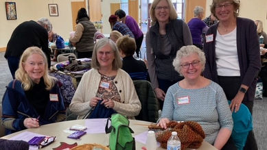 Knit or Crochet on May 11 with Prayer Shawl Ministry