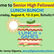 SHF Lunch Bunch + Games on August 6!