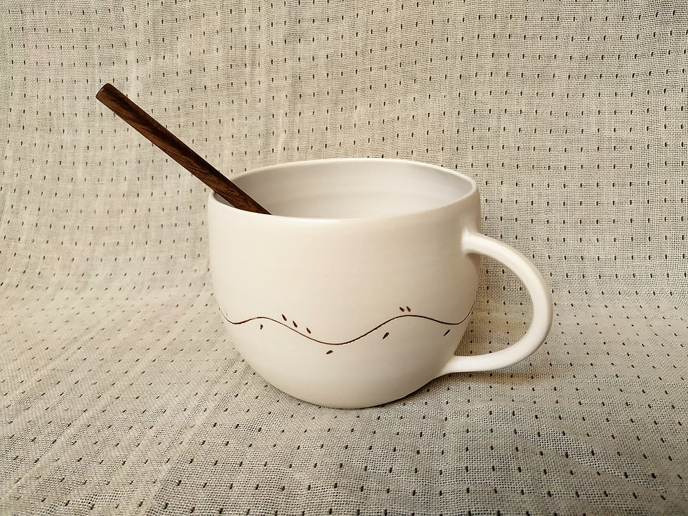 Miniature : Bol petit dej porcelaine