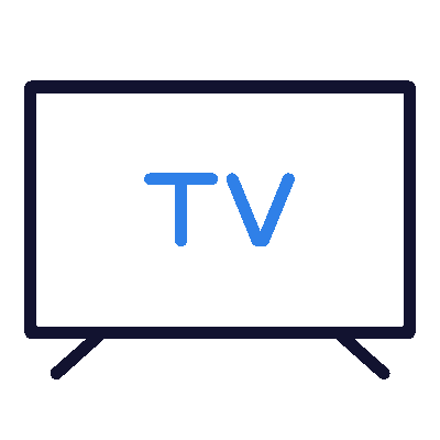 Professional electrician securely mounting a flat-screen TV on the wall with expert wiring for a clean, safe setup. TV instal
