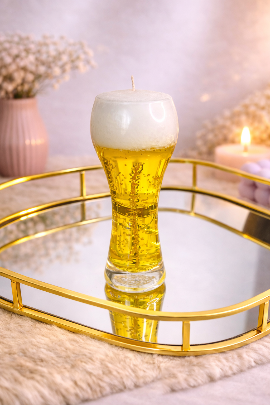 Weizen Bier Kaars! 🍺🕯️