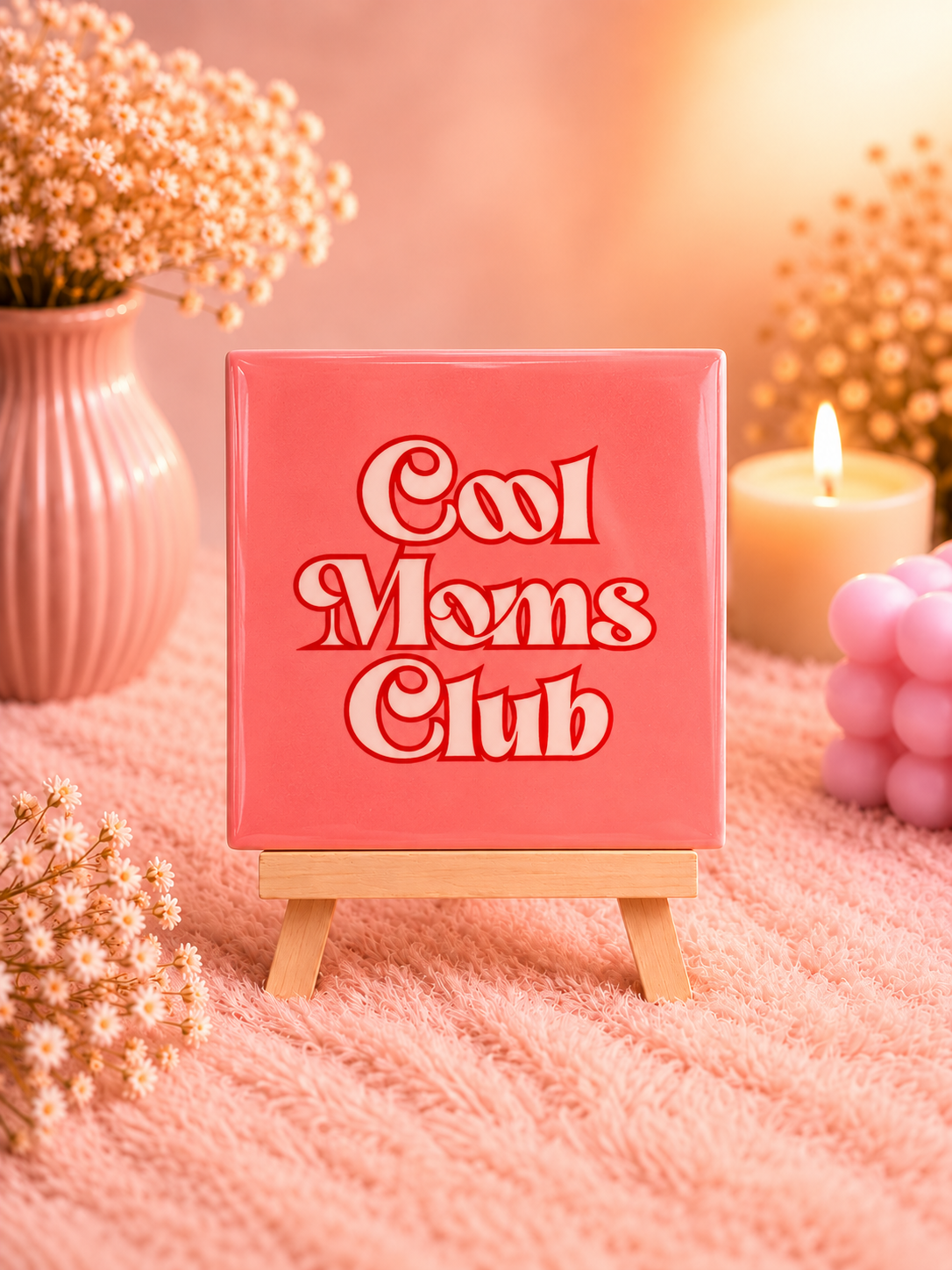💕 Tegeltje “Cool Moms Club”