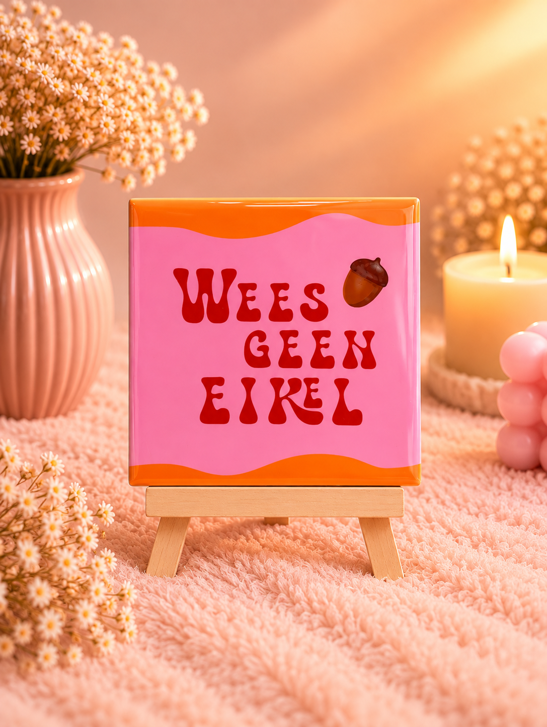 🌰 Tegeltje “Wees Geen Eikel”