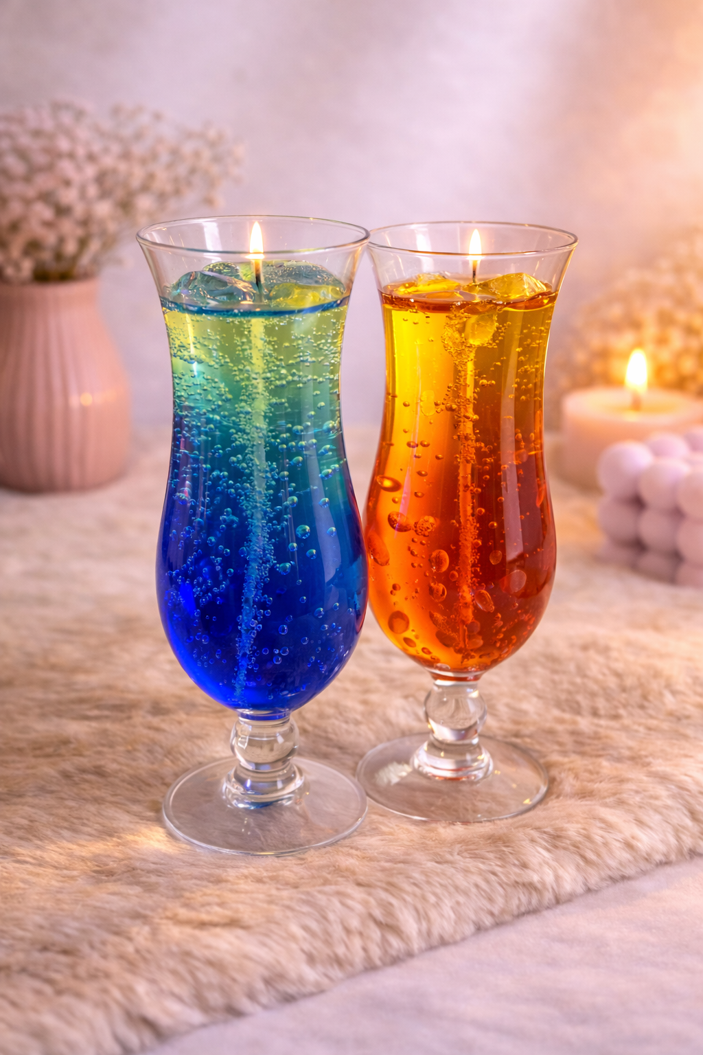 Cocktailkaars – Tequila Sunrise 🍹🕯