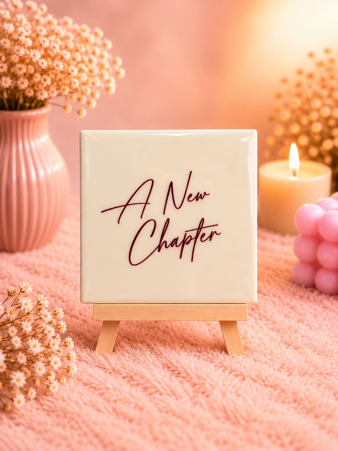 ✨ Tegeltje “A New Chapter”