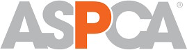 ASPCA logo in bold gray and orange letters on a white background.