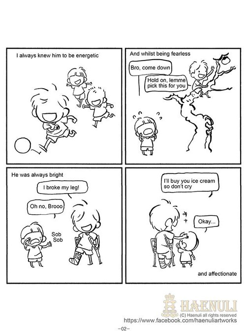 Letter Graphic Novel Haenuli Artworks