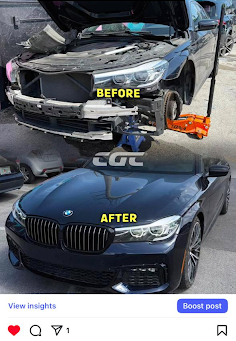 BMW 7 Series Front-End Restoration: How Car Geeks Collision Turned a Wreck Into a Showroom Beauty
