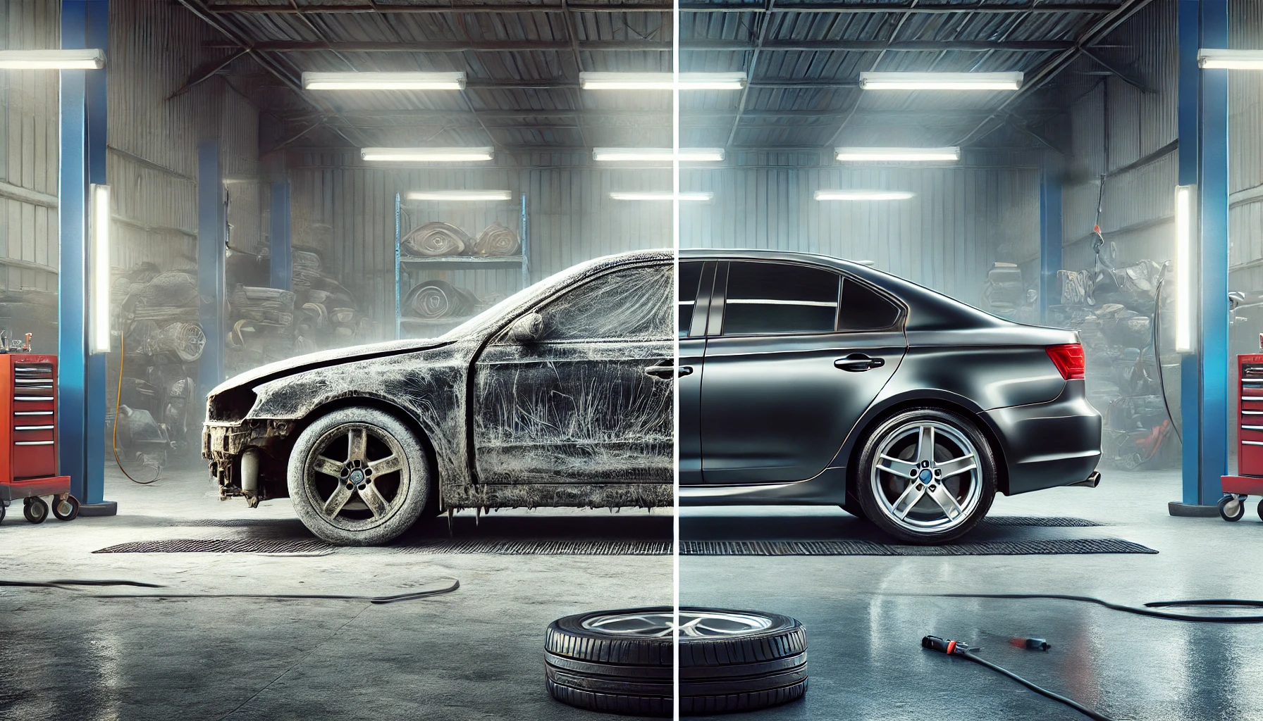 Before-and-After Car Transformations Look Like