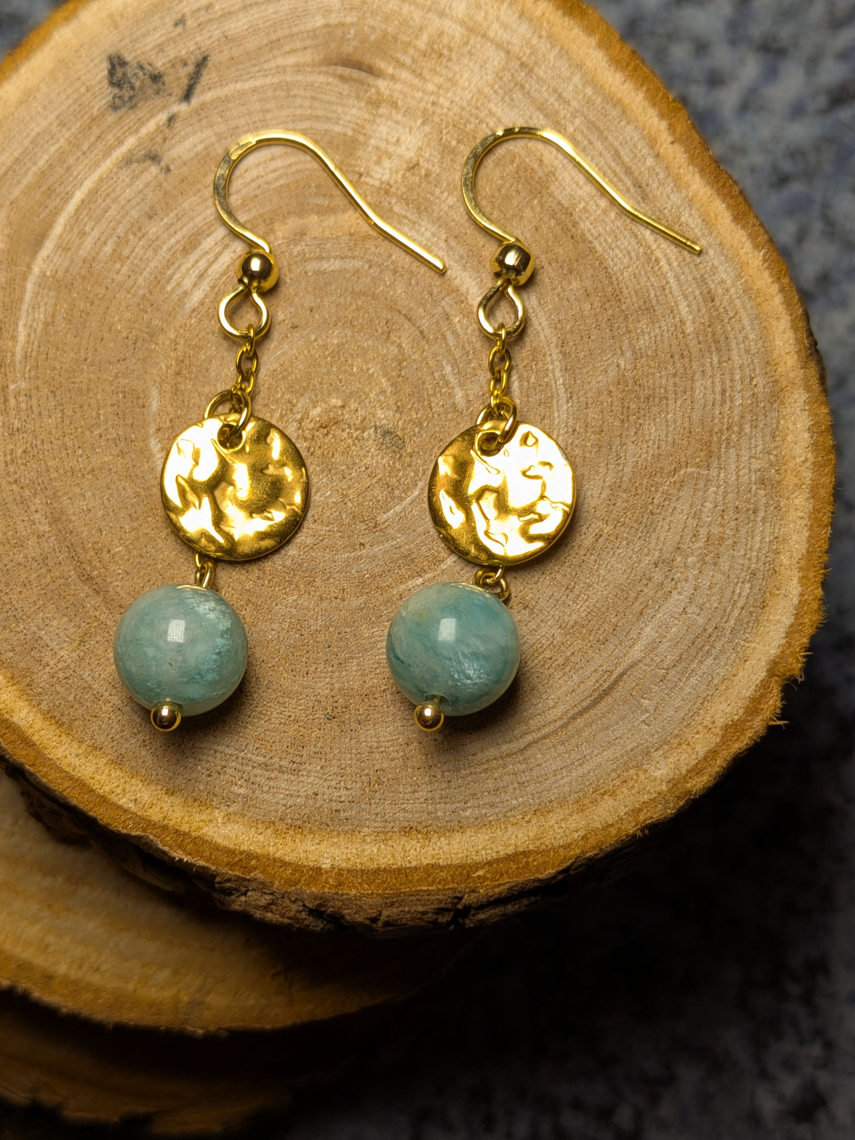 Boucles d'oreilles Lagune